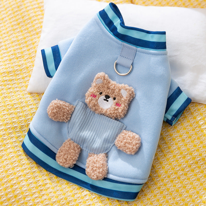 Pet Clothes Autumn And Winter Warm Dog