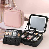 ✨ LED Mirror Makeup Bag – Your Ultimate Travel Vanity! ✨