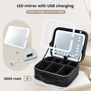 ✨ LED Mirror Makeup Bag – Your Ultimate Travel Vanity! ✨